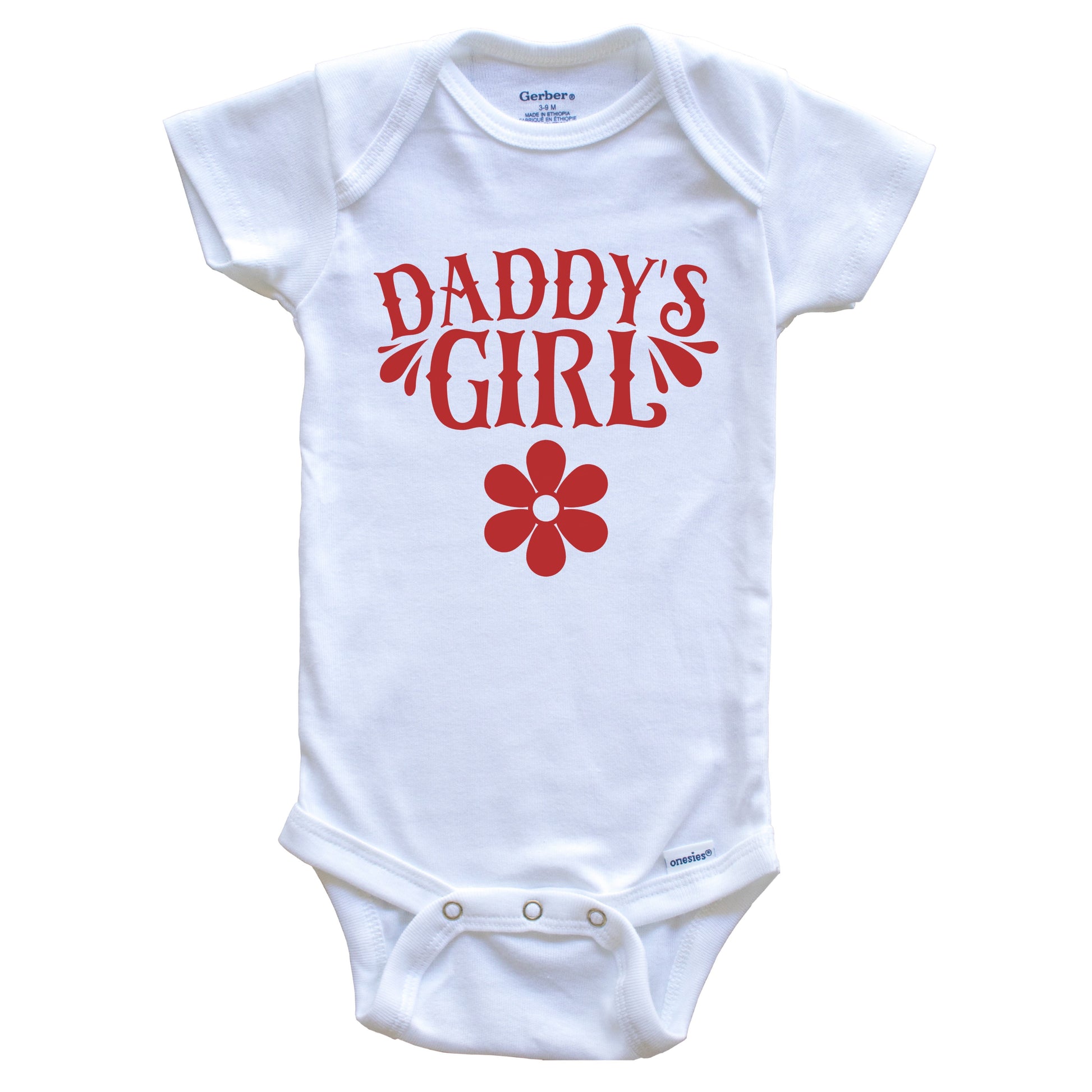 Daddy's Girl Baby Girl Cute Baby Onesie Baby Bodysuit