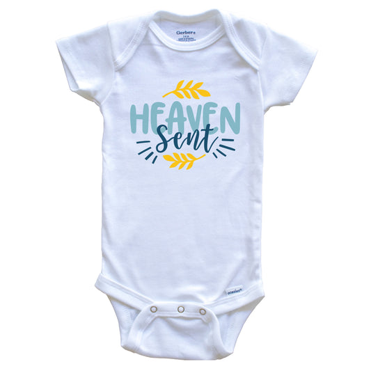 Heaven Sent Cute Baby Onesie - Baby Bodysuit