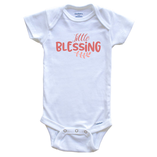 Little Blessing Cute Baby Onesie - Baby Bodysuit