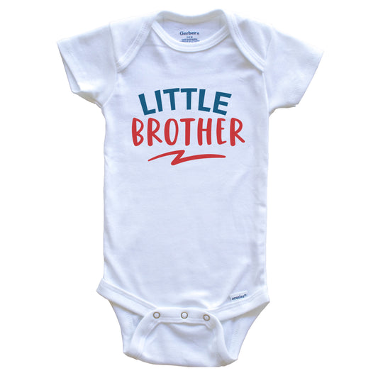 Little Brother Cute Baby Onesie - Baby Bodysuit