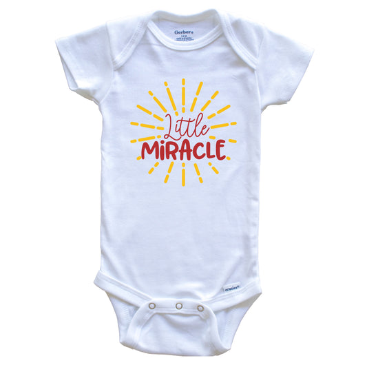Little Miracle Cute Baby Onesie - Baby Bodysuit