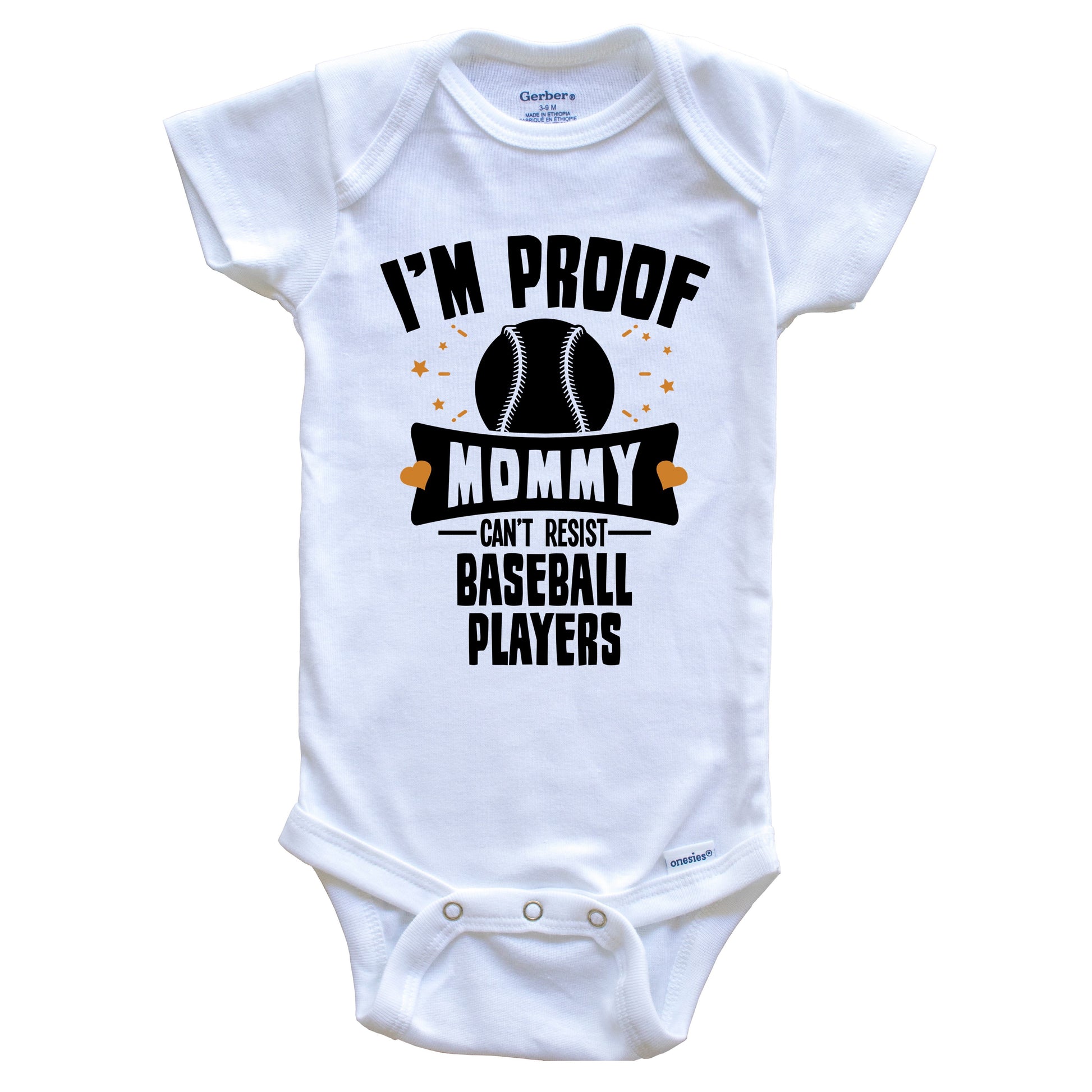 Baby boy hot sale baseball onesie