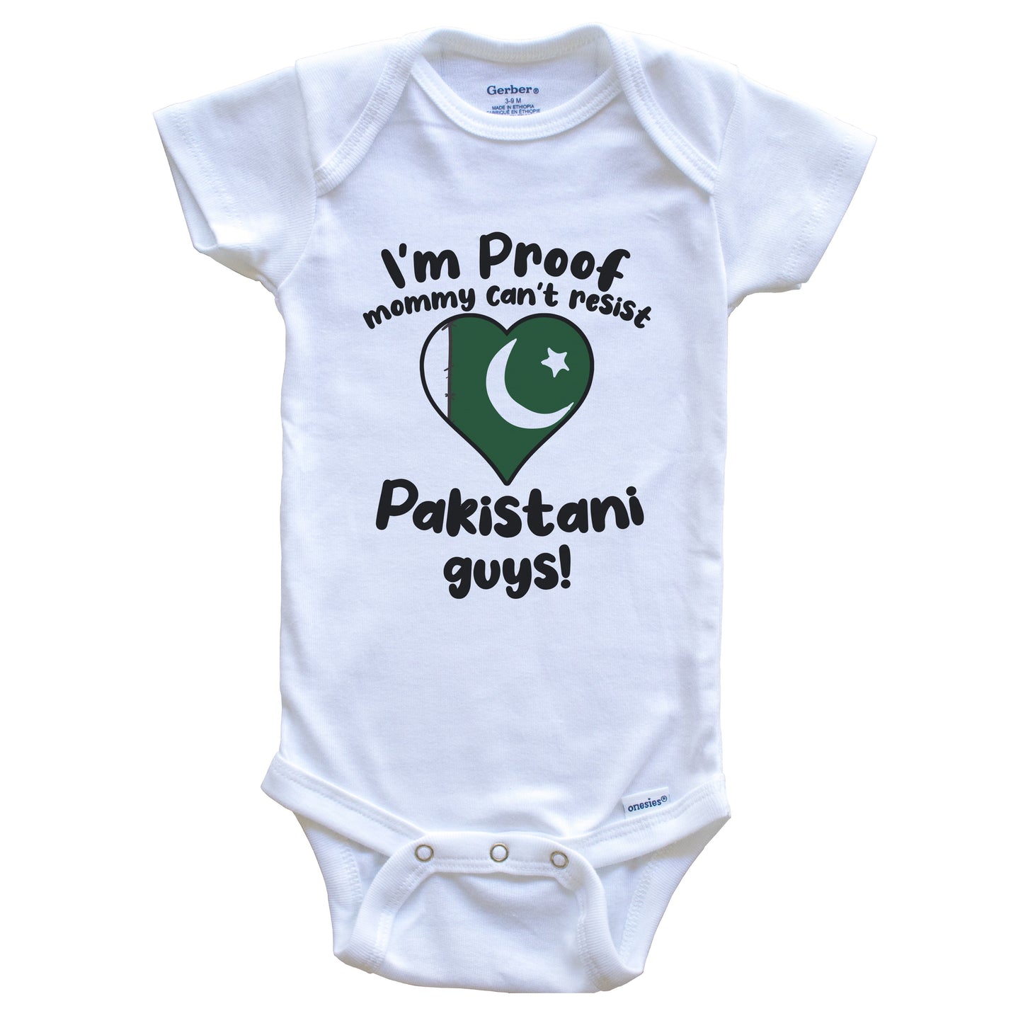 I'm Proof Mommy Can't Resist Pakistani Guys Baby Onesie