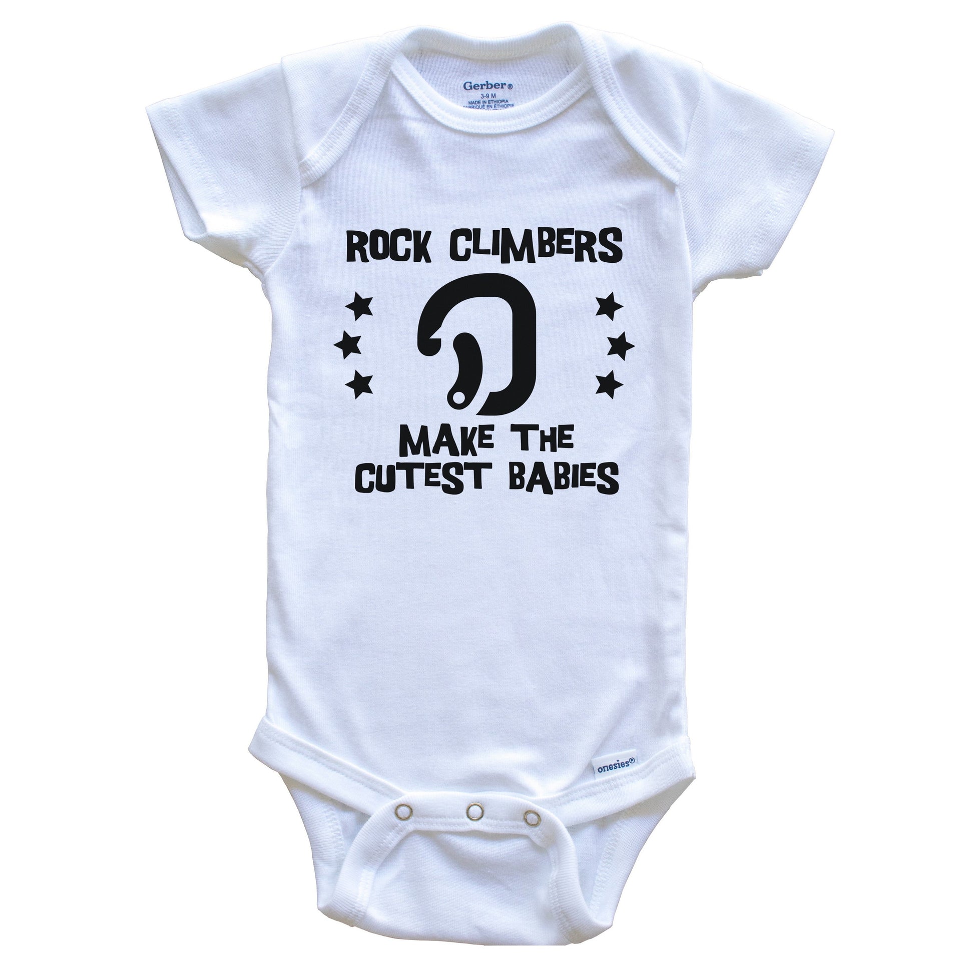 Rock Climbers Make The Cutest Babies Funny Rock Climbing Baby Bodysuit