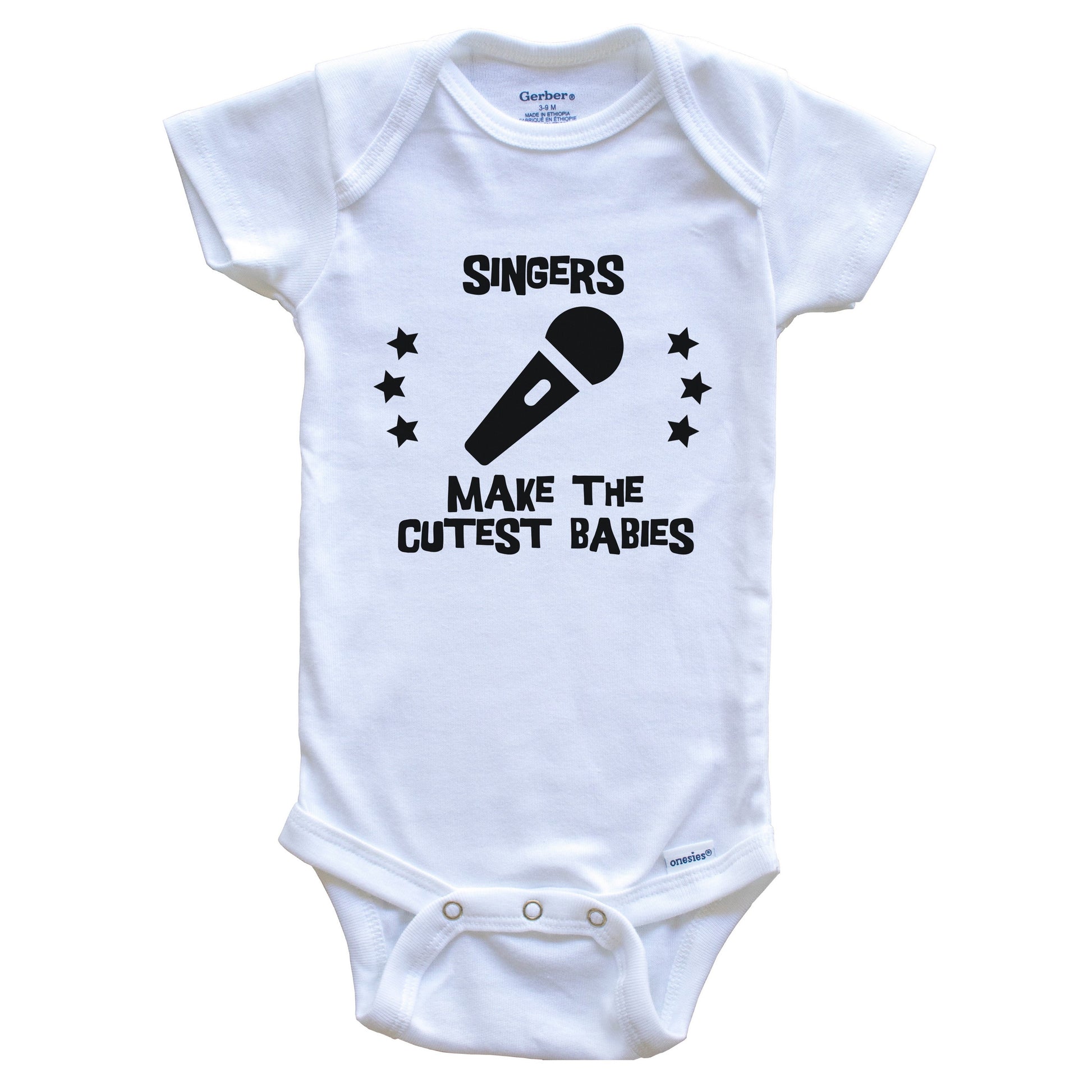 Singers Make The Cutest Babies Funny Singing Baby Bodysuit