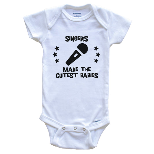 Singers Make The Cutest Babies Funny Singing Baby Bodysuit