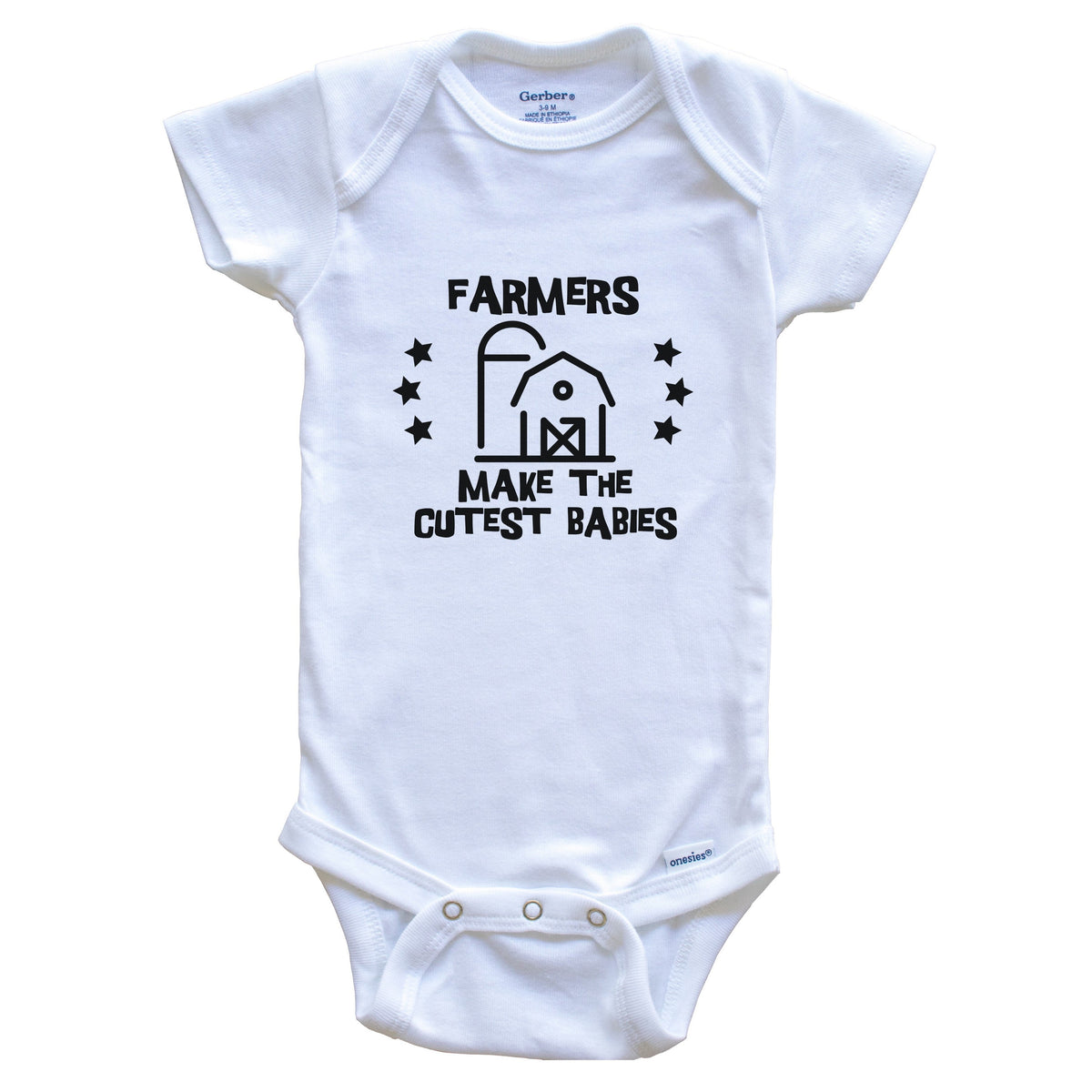 Farmers Make The Cutest Babies Funny Farming Baby Bodysuit