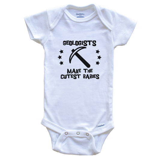 Geologists Make The Cutest Babies Funny Geology Baby Bodysuit