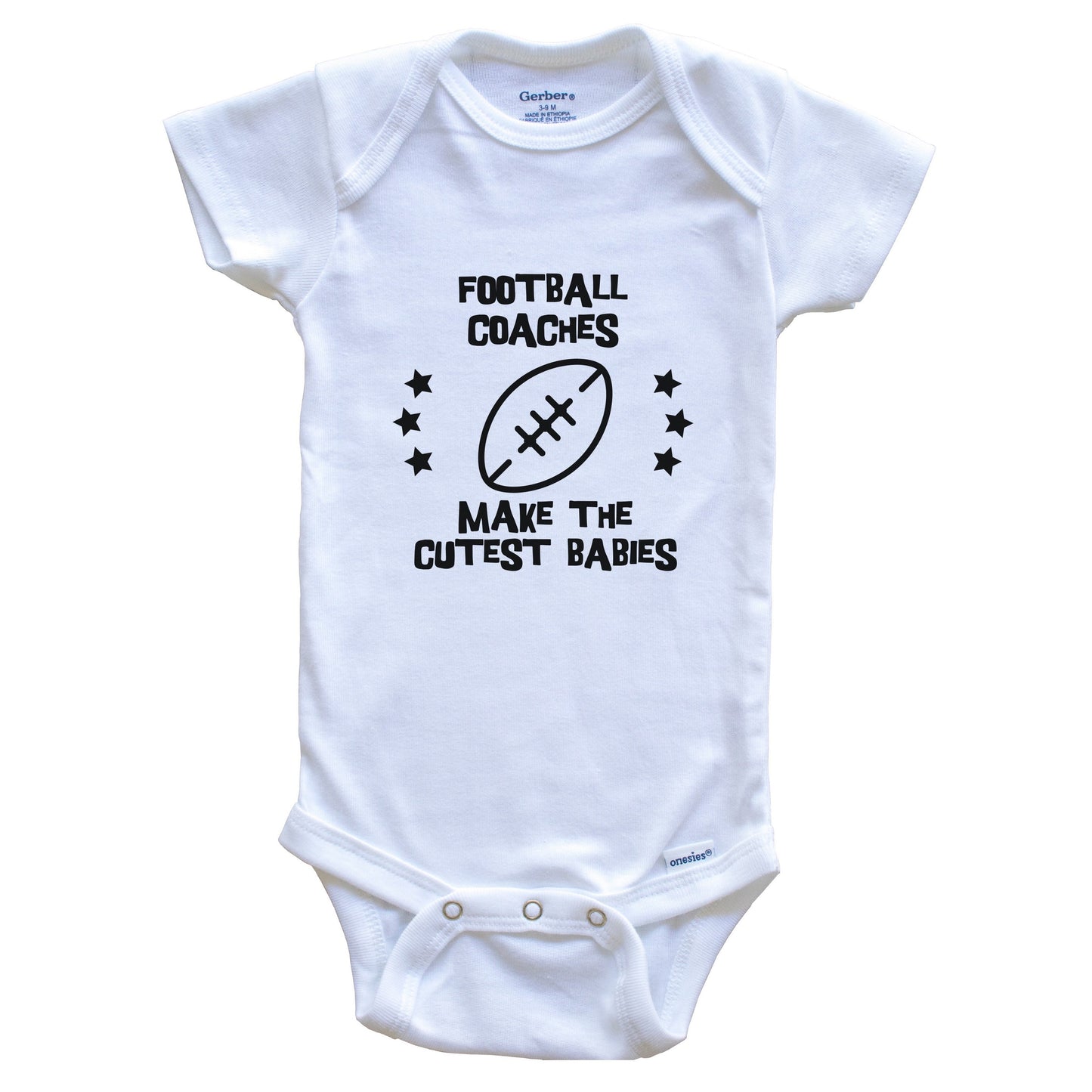 Football Coaches Make The Cutest Babies Funny Football Baby Bodysuit