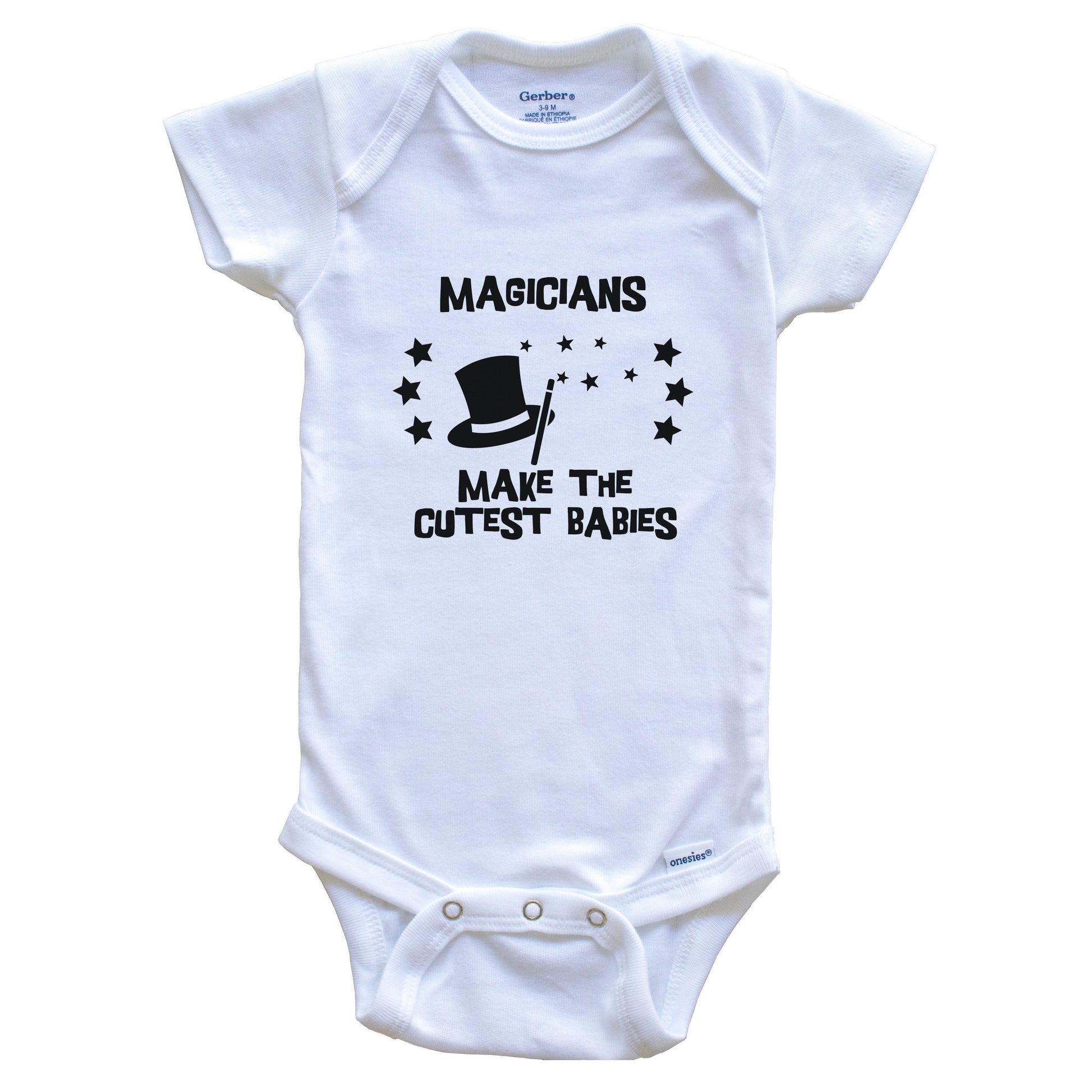 Magicians Make The Cutest Babies Funny Magic Baby Bodysuit