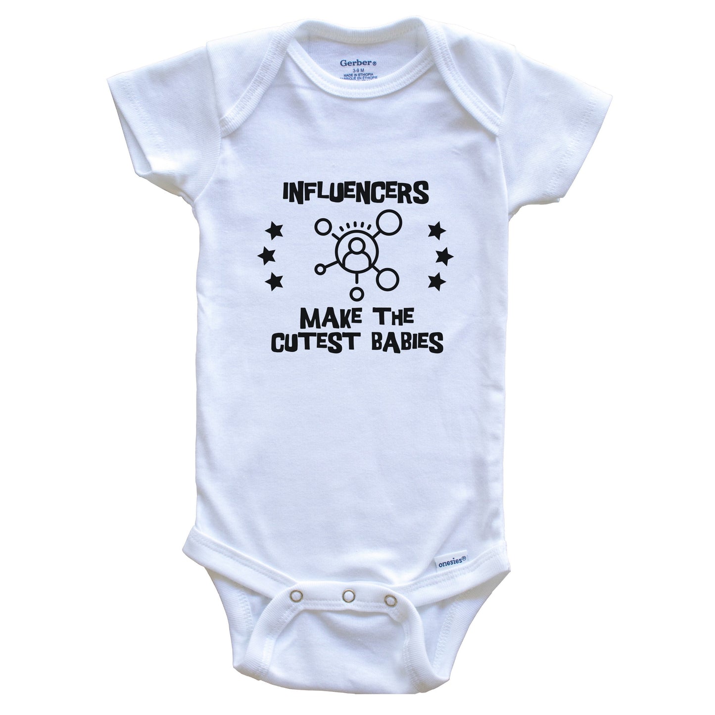 Influencers Make The Cutest Babies Funny Influencer Baby Bodysuit