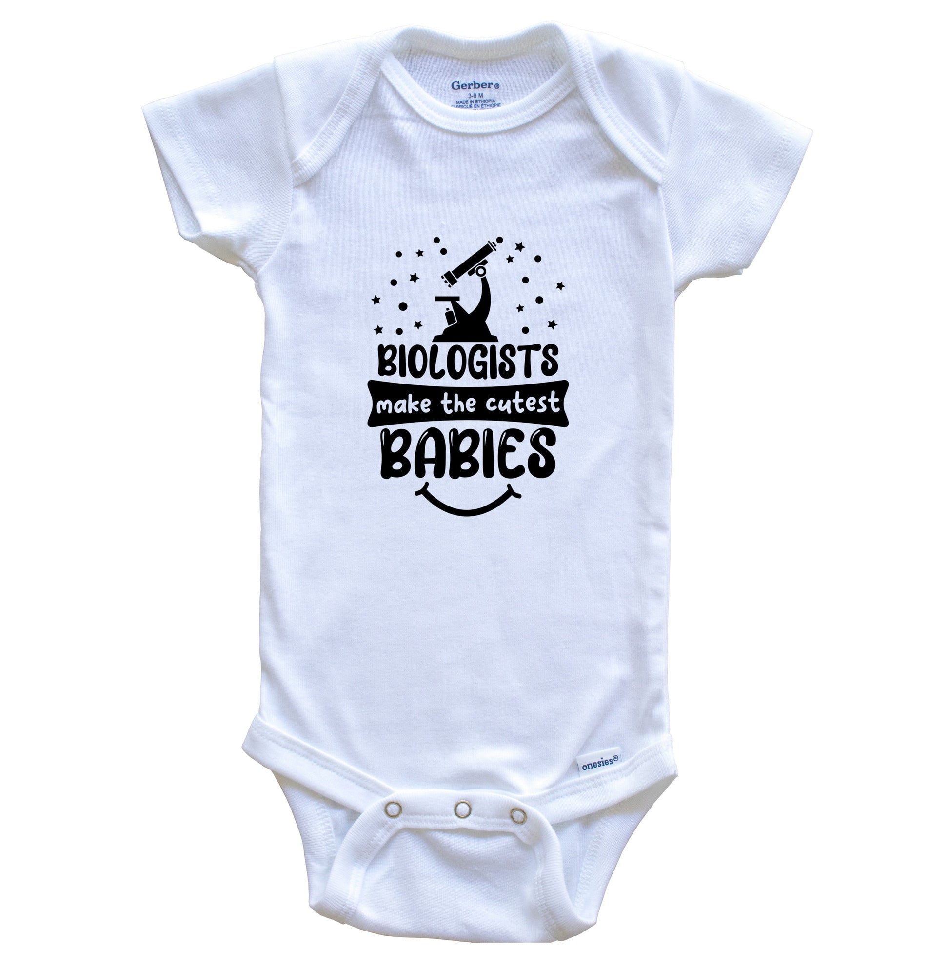 Biologists Make The Cutest Babies Funny Biologist One Piece Baby Bodysuit