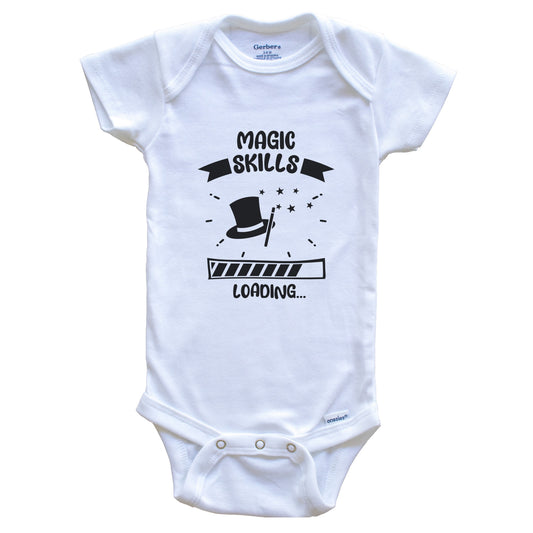 Magic Skills Loading Funny Magic Baby Bodysuit