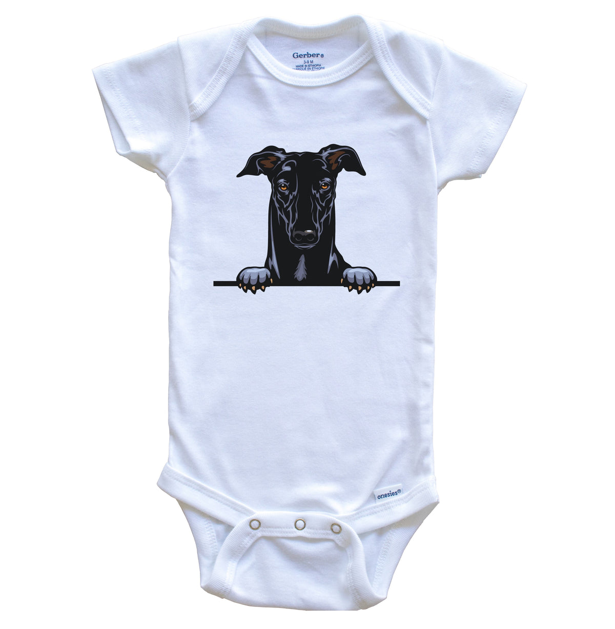 Australian Hound Dog Breed Cute One Piece Baby Bodysuit
