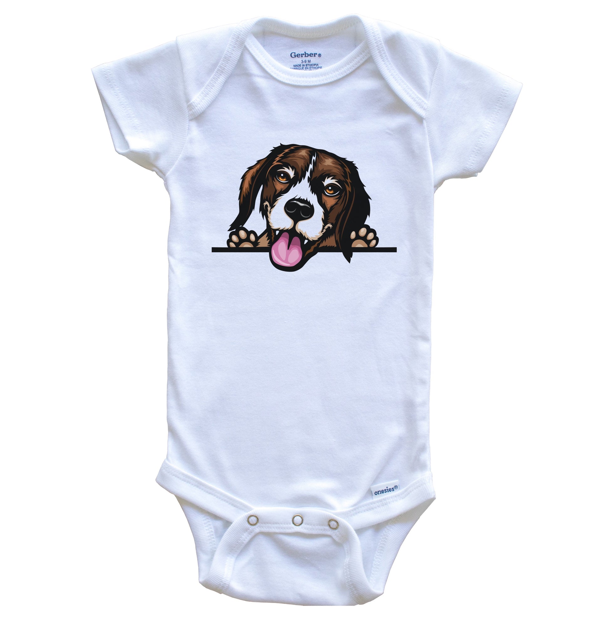 Beagle Dog Breed Cute One Piece Baby Bodysuit