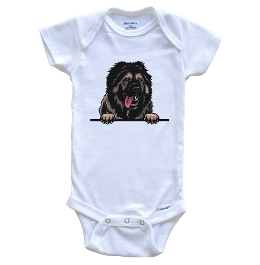 Caucasian Shepherd Dog Dog Breed Cute One Piece Baby Bodysuit