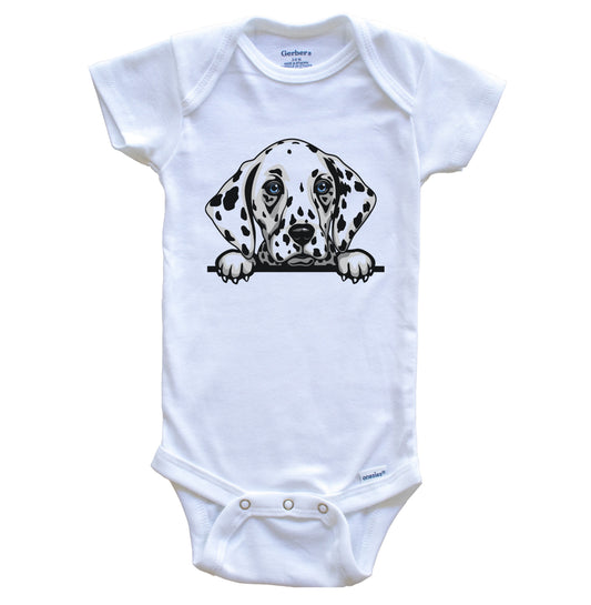Dalmatian Dog Breed Cute One Piece Baby Bodysuit
