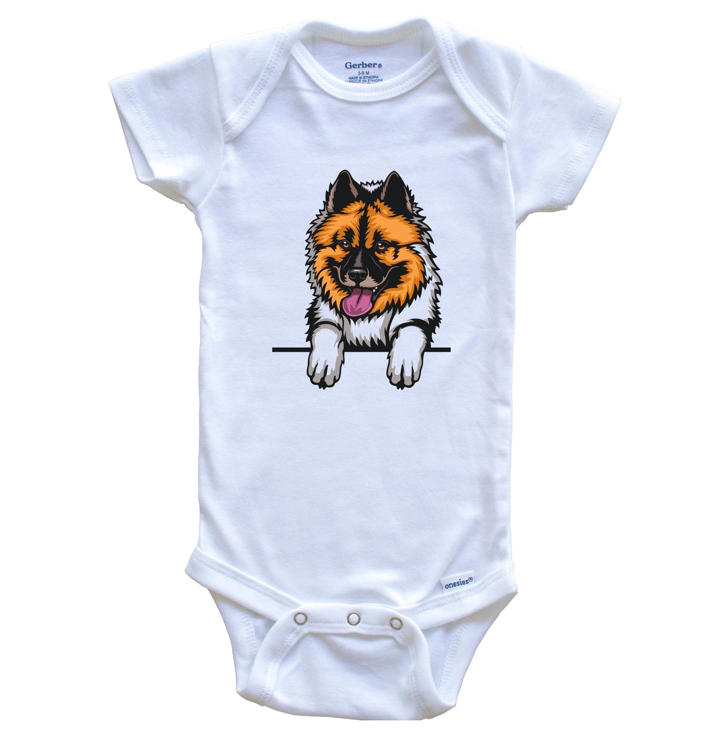 Elo Dog Dog Breed Cute One Piece Baby Bodysuit