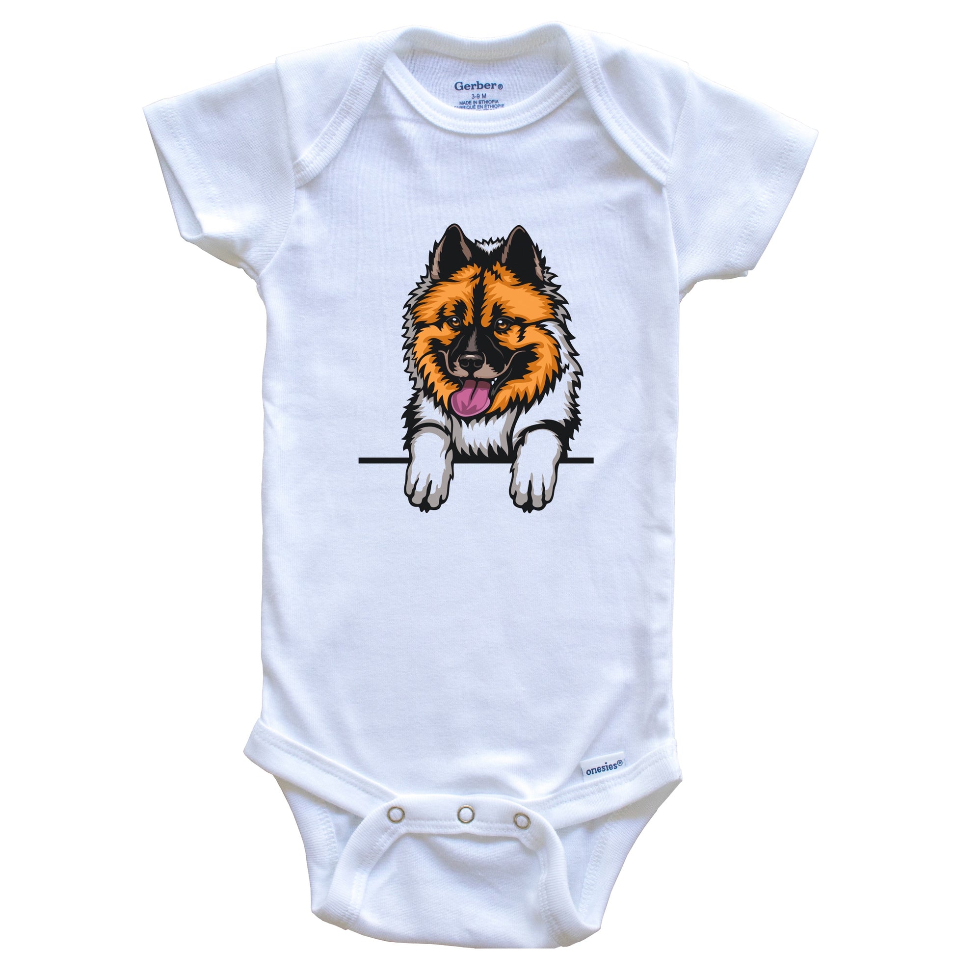 Elo Dog Dog Breed Cute One Piece Baby Bodysuit