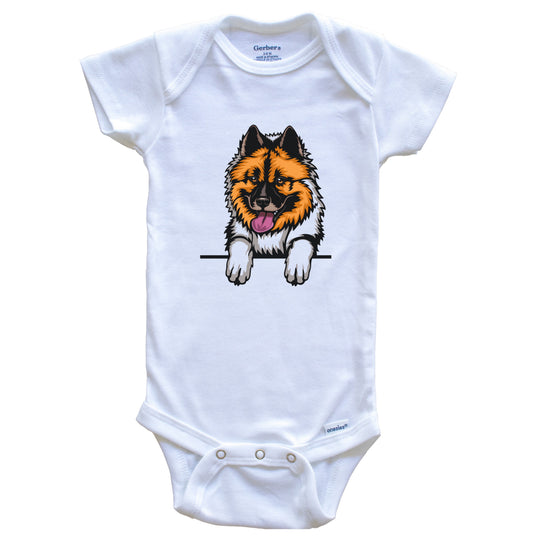 Elo Dog Dog Breed Cute One Piece Baby Bodysuit