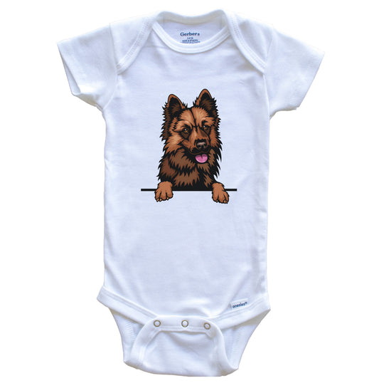 Harzer Fox Dog Breed Cute One Piece Baby Bodysuit