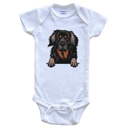 Hovawart Dog Breed Cute One Piece Baby Bodysuit