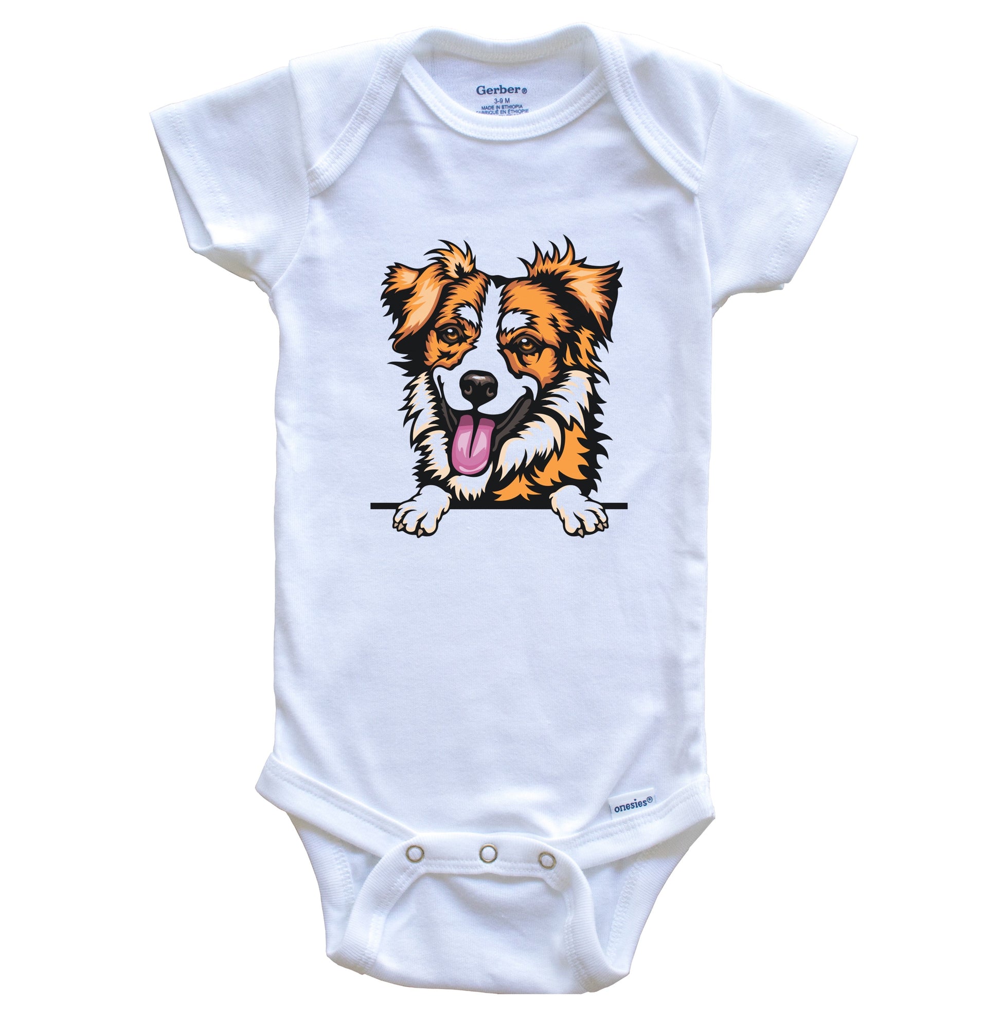 Kromfohrlander Dog Breed Cute One Piece Baby Bodysuit