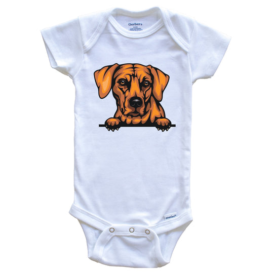 Rhodesian Ridgeback Dog Breed Cute One Piece Baby Bodysuit