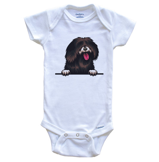Tibetan Terrier Dog Breed Cute One Piece Baby Bodysuit