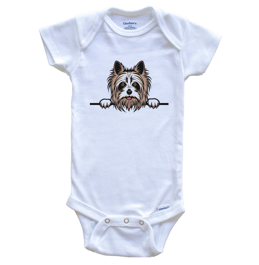 Yorkshire Terrier Dog Breed Cute One Piece Baby Bodysuit v3