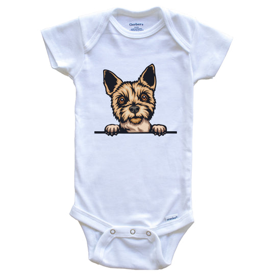 Yorkshire Terrier Dog Breed Cute One Piece Baby Bodysuit v4