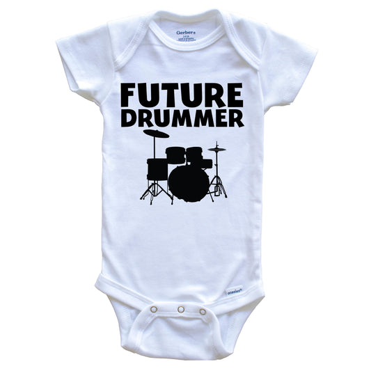 Future Drummer Baby Onesie