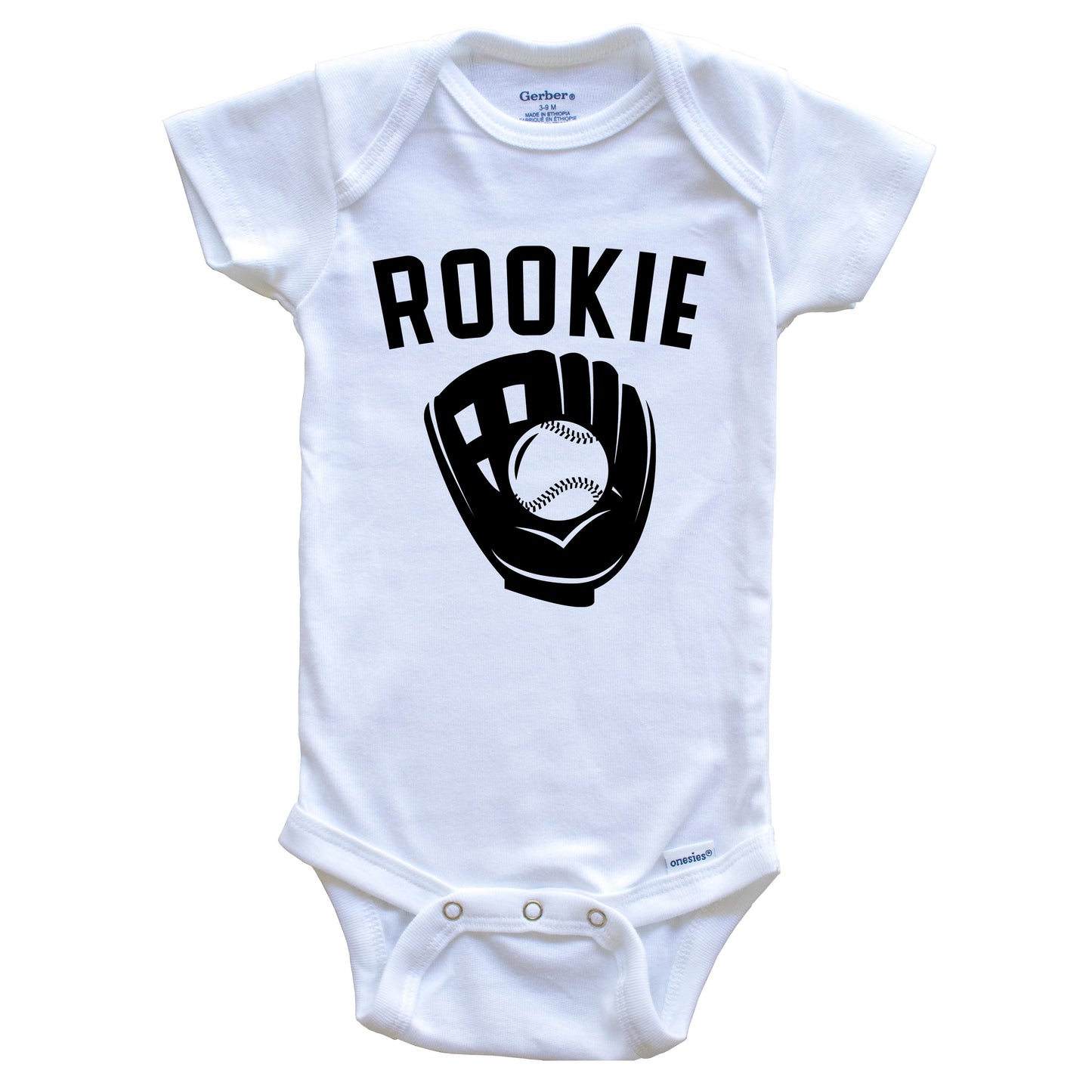 Softball Rookie Baby Onesie