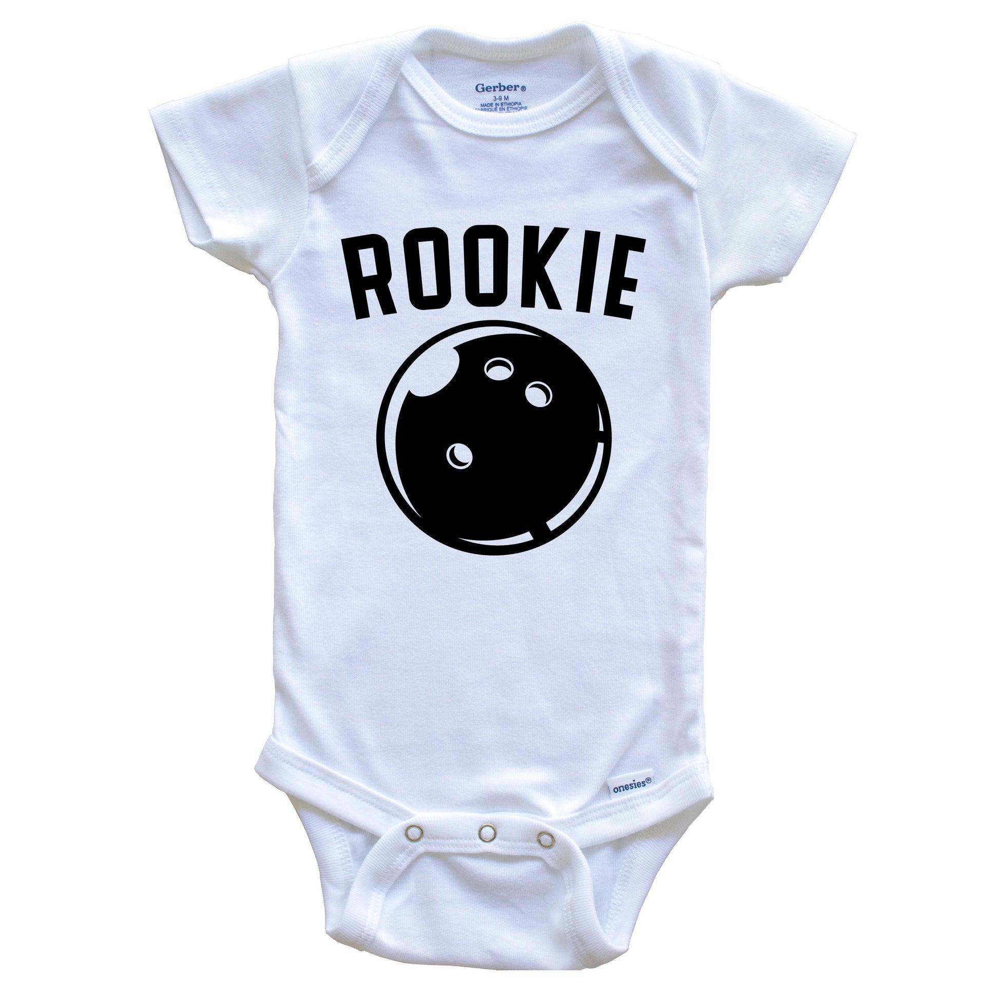 Bowling Rookie Baby Onesie