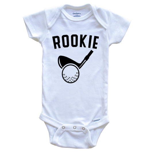 Golf Rookie Baby Onesie