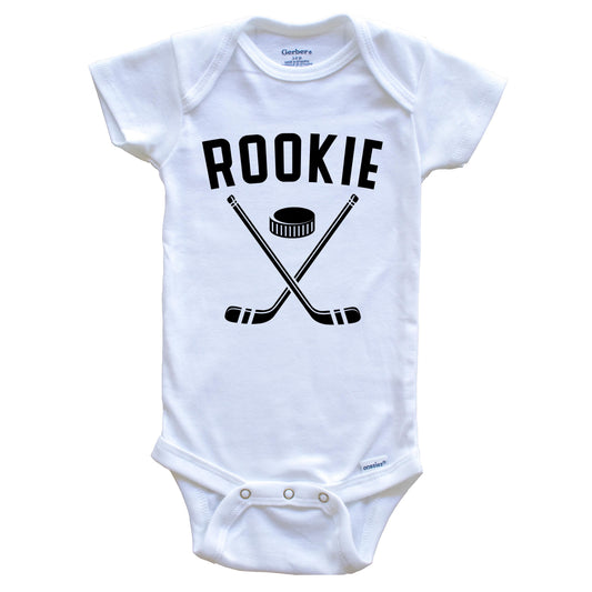 Hockey Rookie Baby Onesie