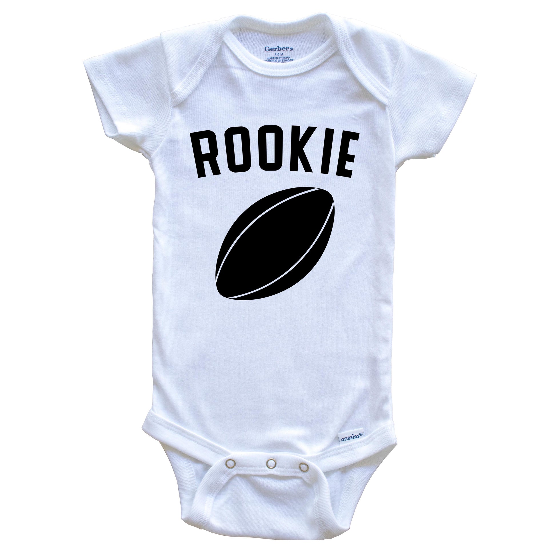 Rugby Rookie Baby Onesie