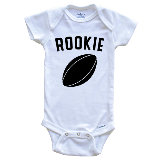 Rugby Rookie Baby Onesie