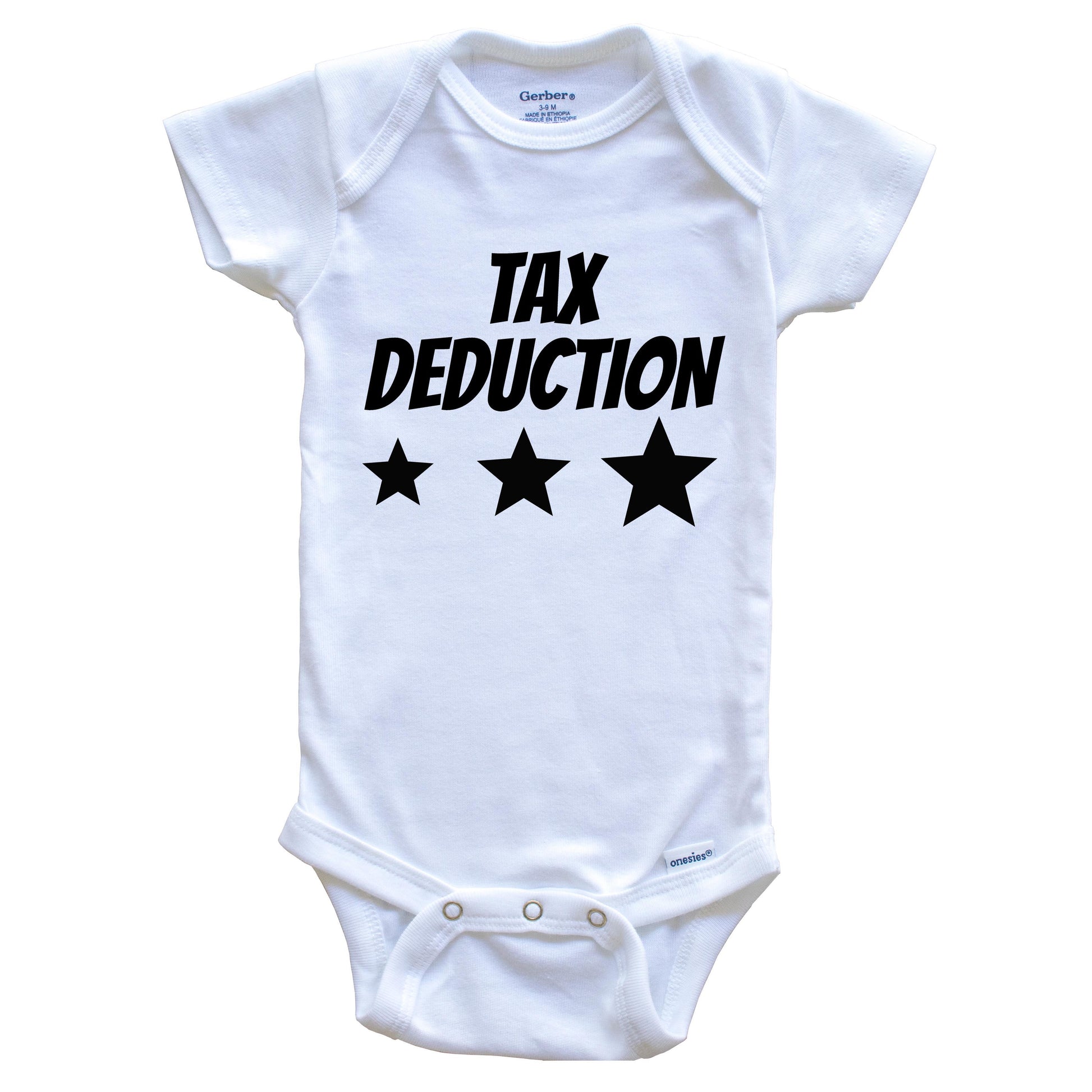 Tax Deduction Funny Baby Onesie