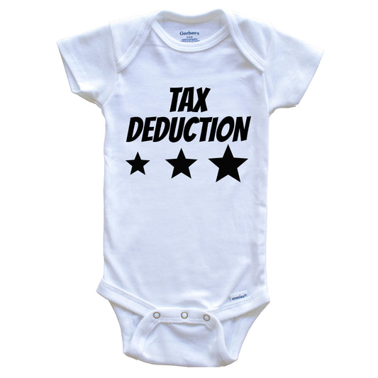 Tax Deduction Funny Baby Onesie