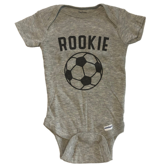 Soccer Rookie Baby Onesie