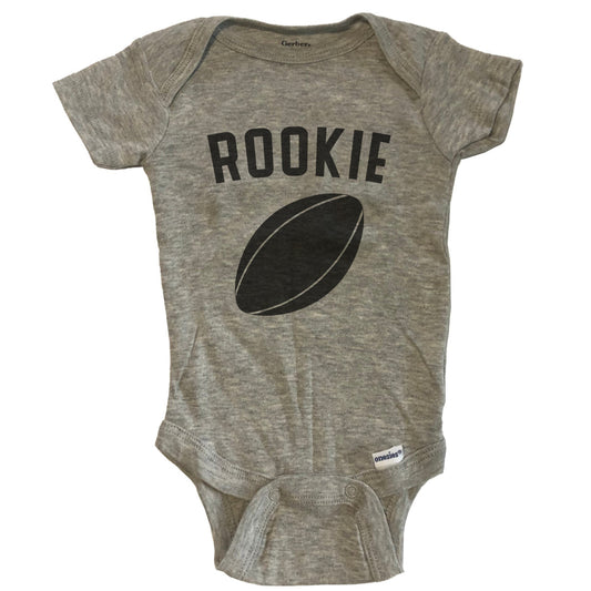 Rugby Rookie Baby Onesie