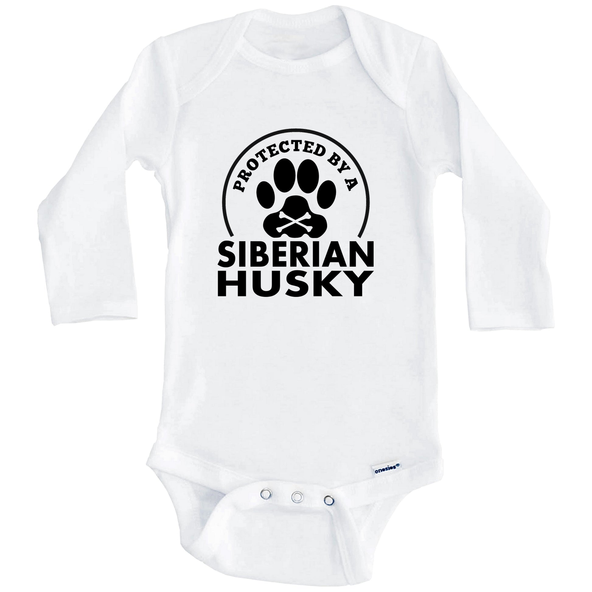 Siberian husky outlet baby clothes