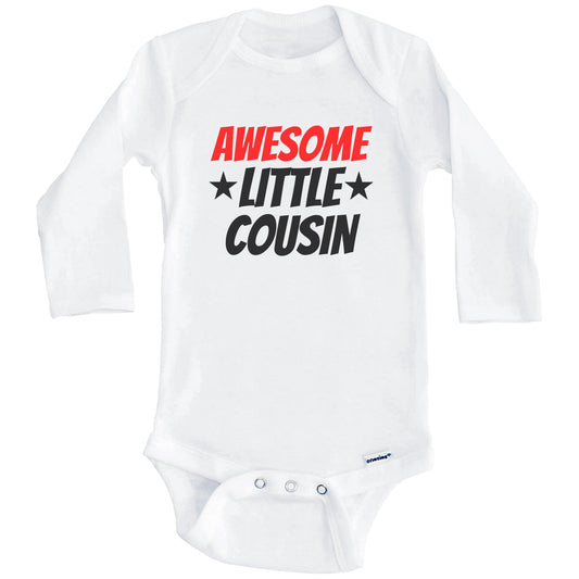 Awesome Little Cousin Baby Onesie (Long Sleeves)