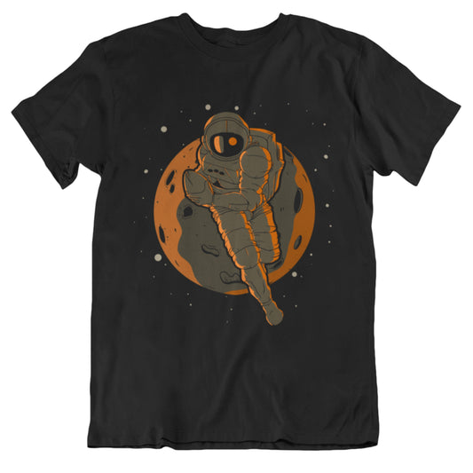 Rugby Astronaut Outer Space Spaceman T-Shirt