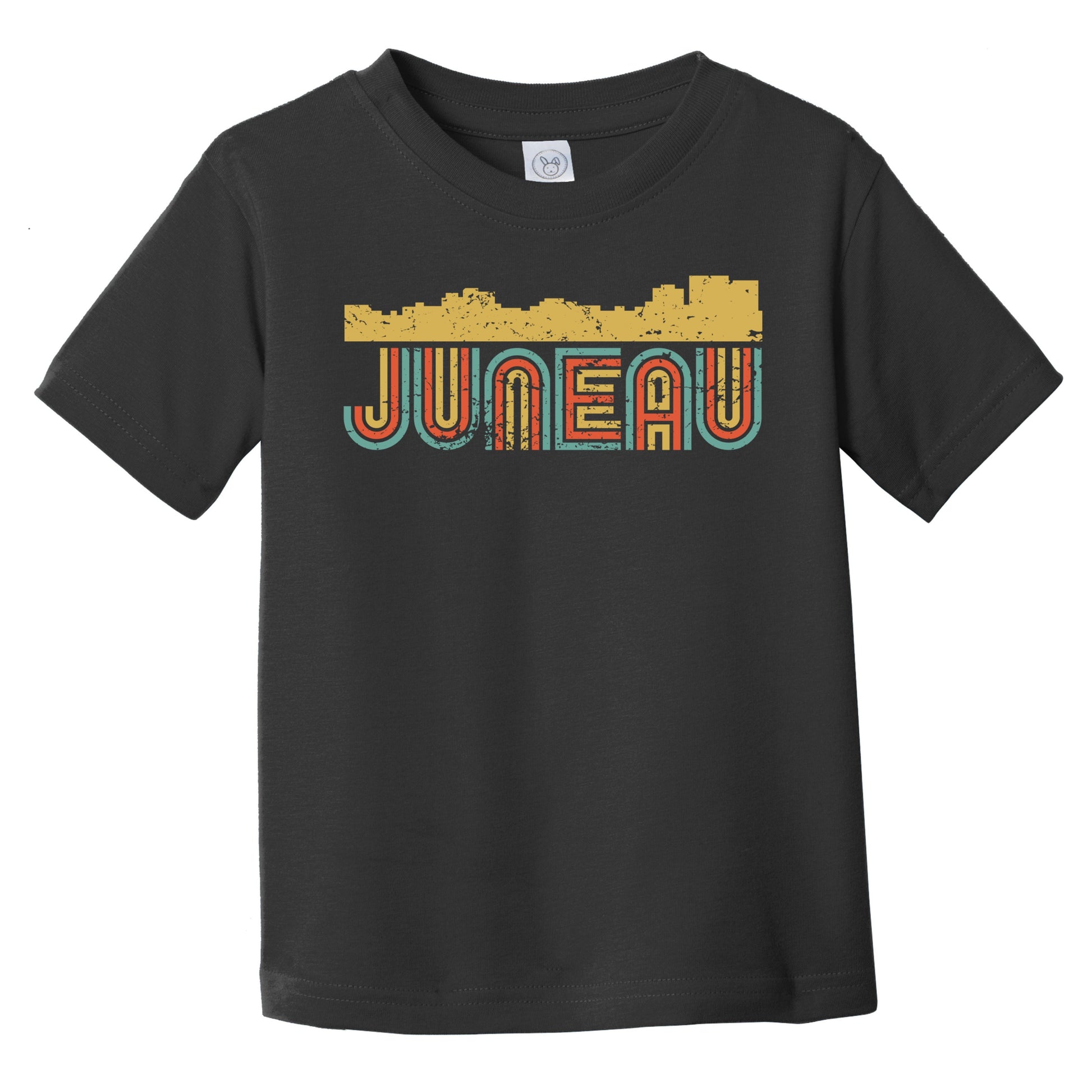 Retro Juneau Alaska Skyline Infant / Toddler T-Shirt