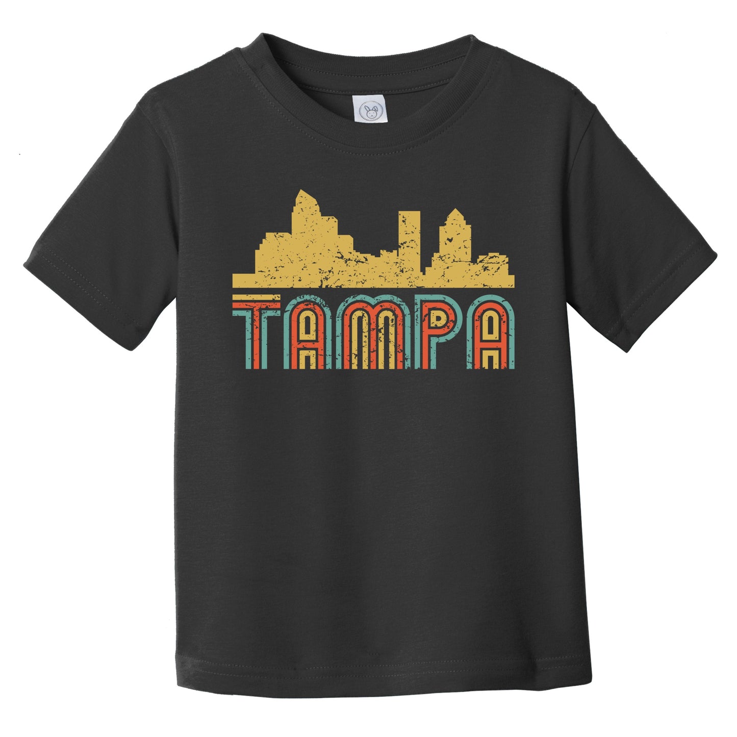 Retro Tampa Florida Skyline Infant / Toddler T-Shirt