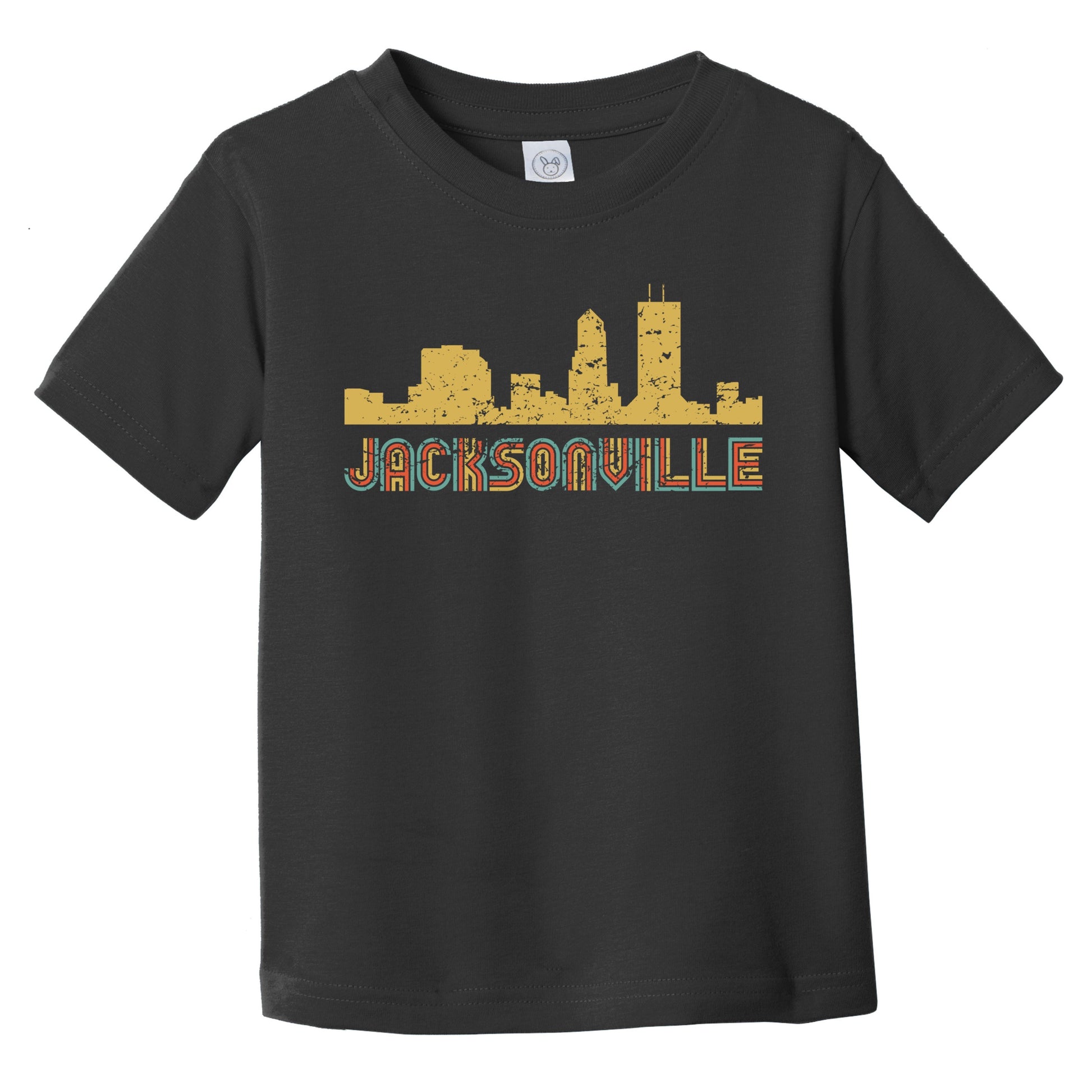 Retro Jacksonville Florida Skyline Infant / Toddler T-Shirt