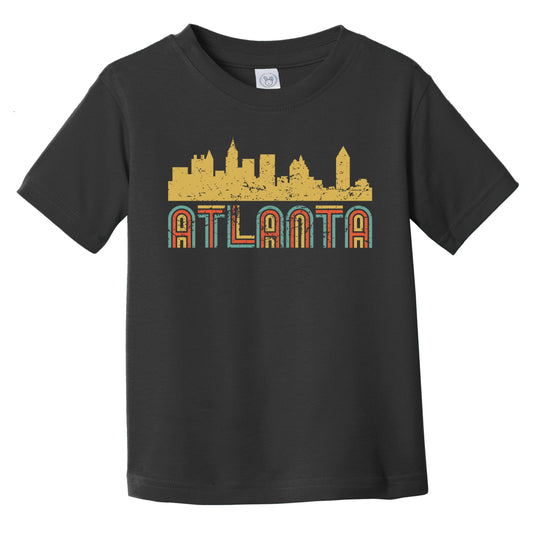 Retro Atlanta Georgia Skyline Infant / Toddler T-Shirt