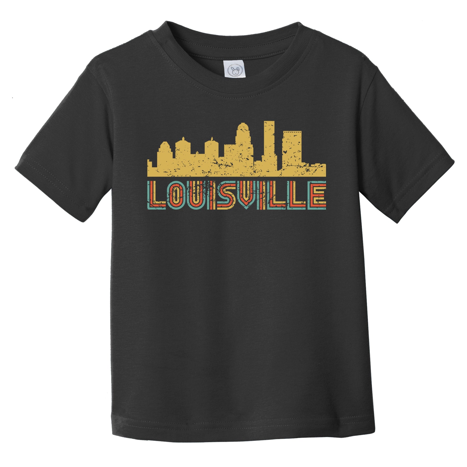 Retro Louisville Kentucky Skyline Infant / Toddler T-Shirt